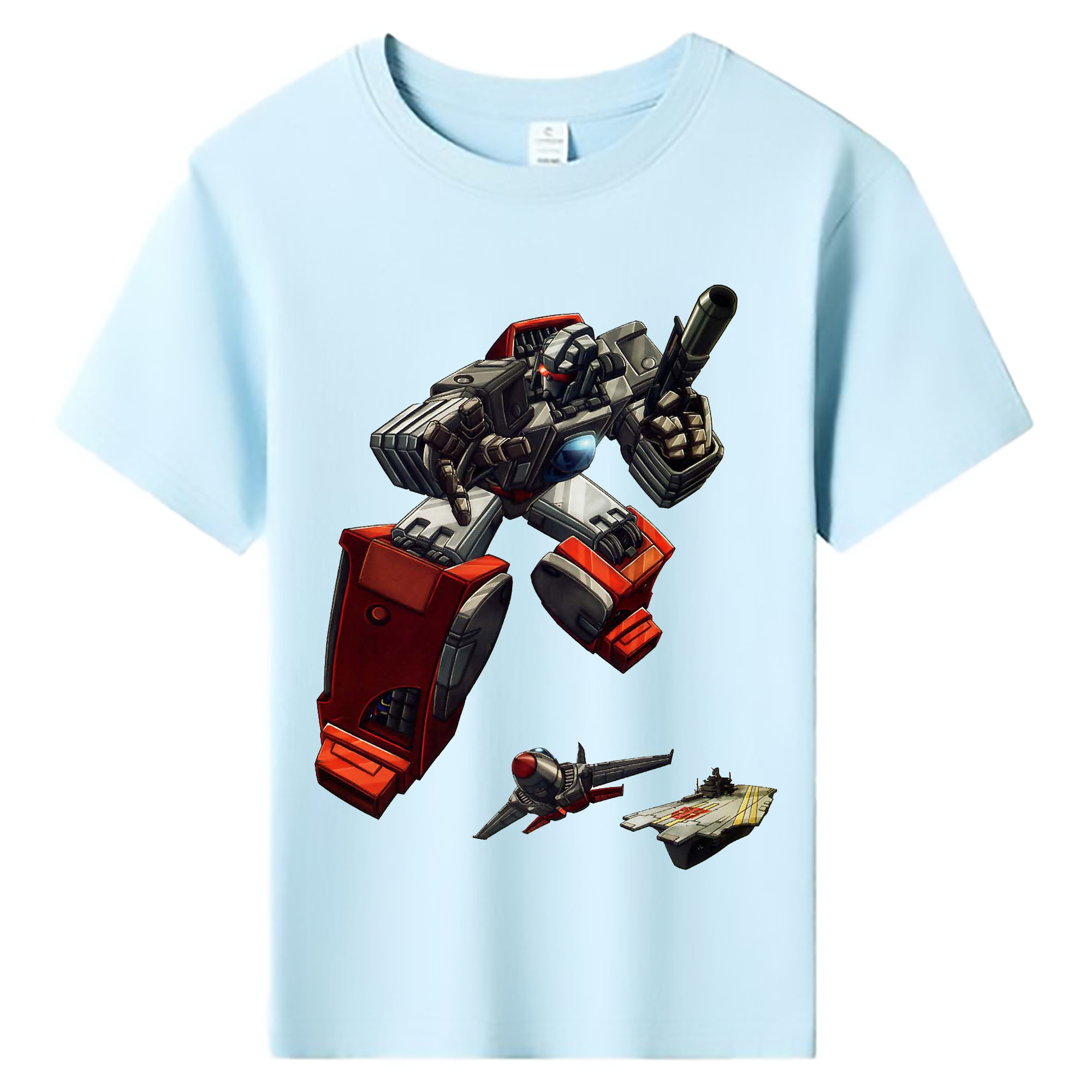 （画像用）  綿100％キッズTシャツ（フロントプリント）